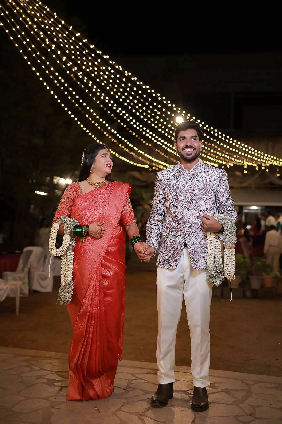 Mr. & Mrs.Maheshwari on their wedding day